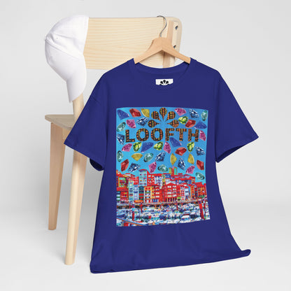 (F) Bijou Céleste Unisex Heavy Cotton Tee