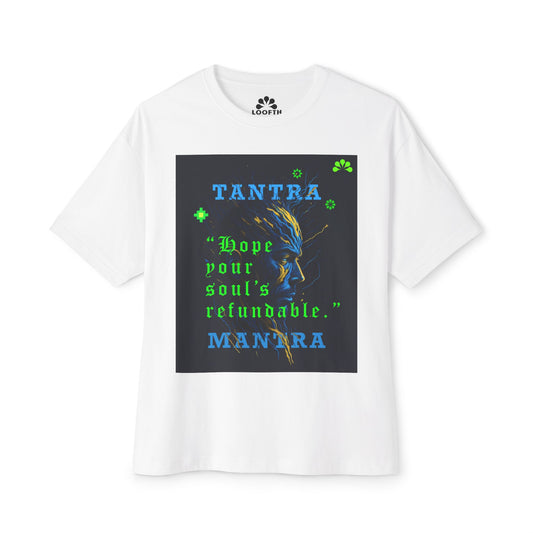 (F) Mantra Lumière Unisex Oversized T-Shirt