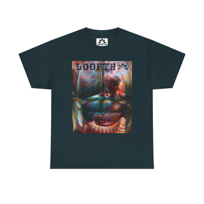 (F) Édifice Lumière Unisex Heavy Cotton Tee