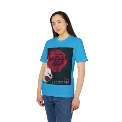 (F) Rosé de Mystique Unisex Organic Combed Cotton Medium Fit T-shirt