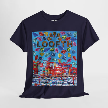 (F) Bijou Céleste Unisex Heavy Cotton Tee
