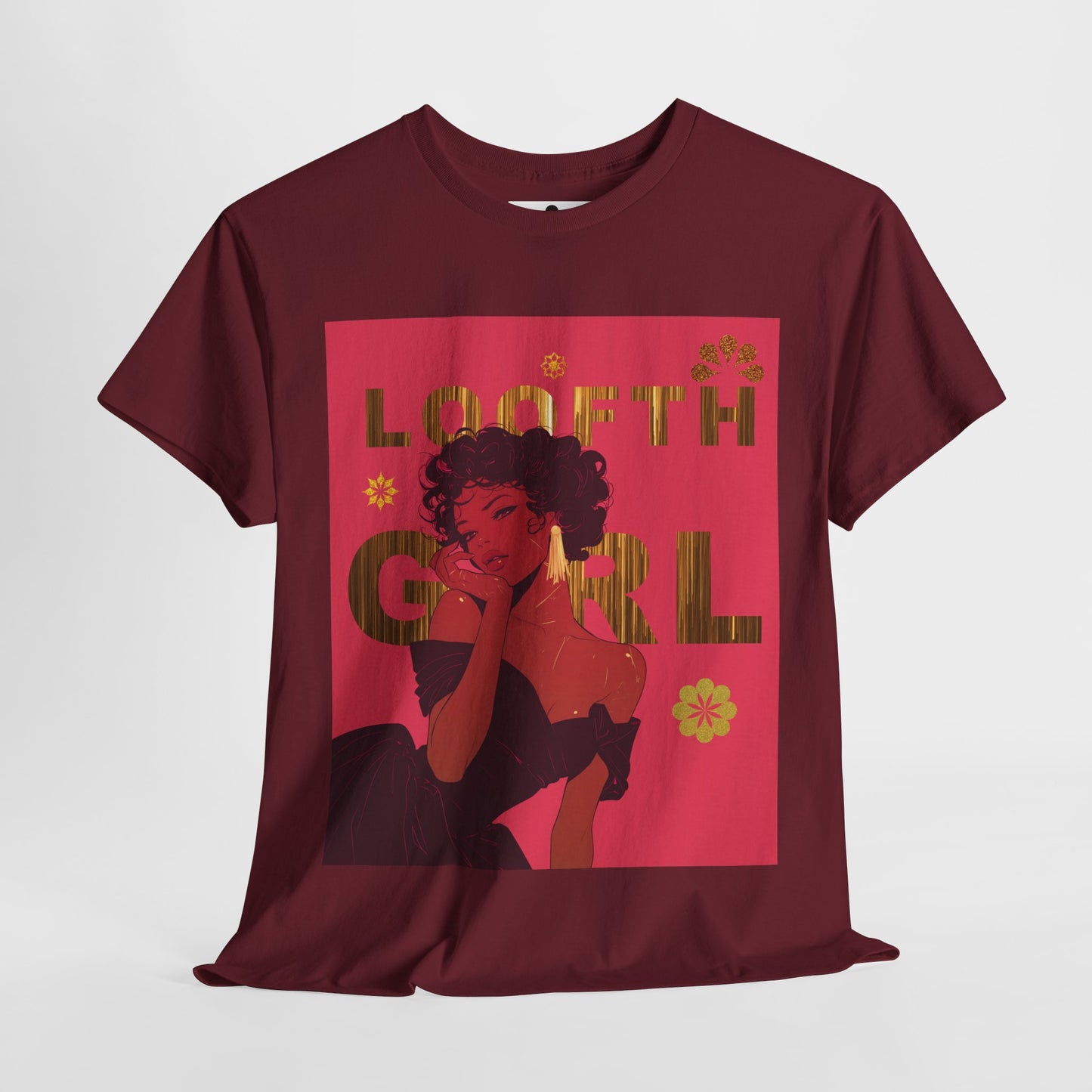 (F) Fille Audacieuse Unisex Heavy Cotton Tee