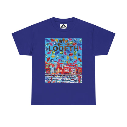 (F) Bijou Céleste Unisex Heavy Cotton Tee