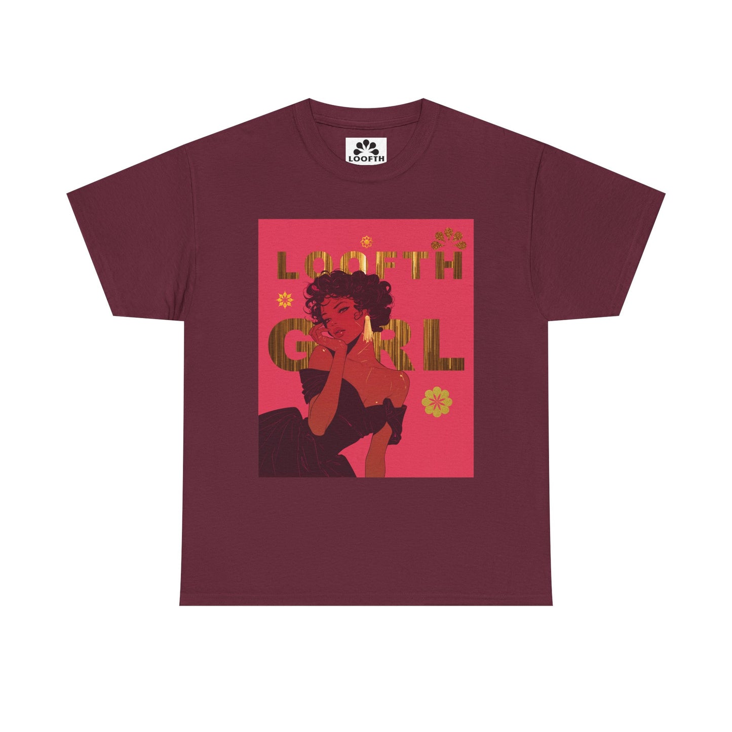 (F) Fille Audacieuse Unisex Heavy Cotton Tee