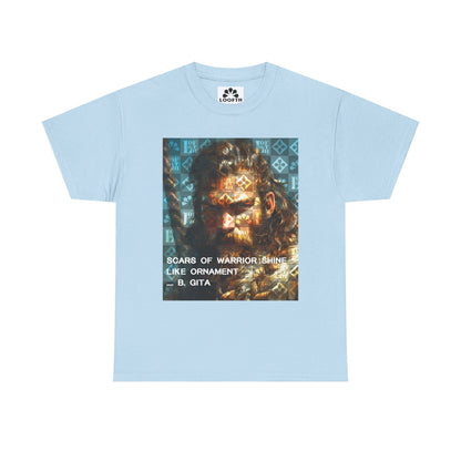 (M) Gita Guerrière Unisex Heavy Cotton Tee