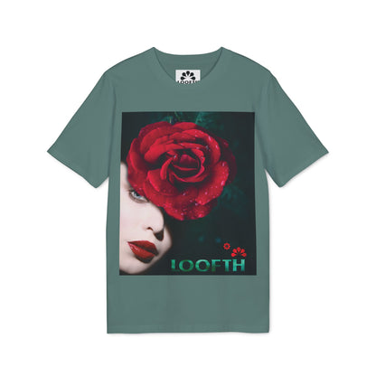 (F) Rosé de Mystique Unisex Organic Combed Cotton Medium Fit T-shirt