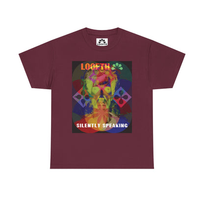 (M) Vibrance Silencieuse Unisex Heavy Cotton Tee