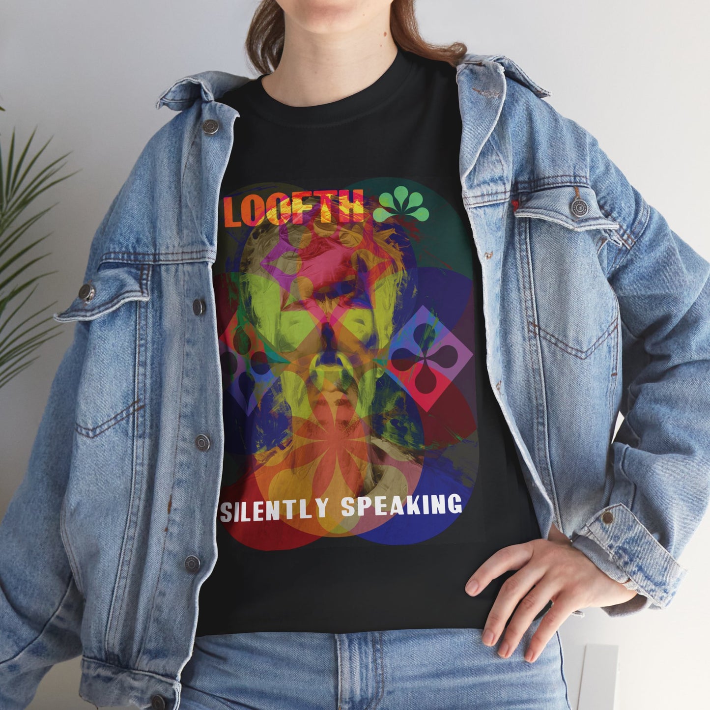 (F) Vibrance Silencieuse Unisex Heavy Cotton Tee
