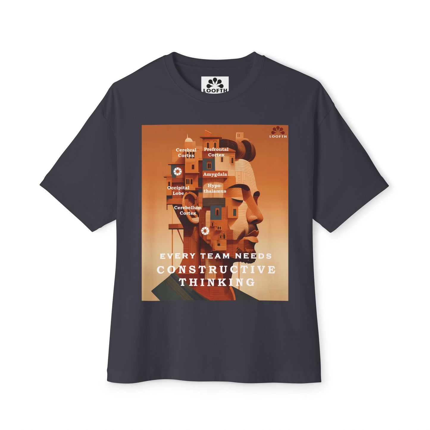 (M) Maison Intellect Unisex Oversized Tee