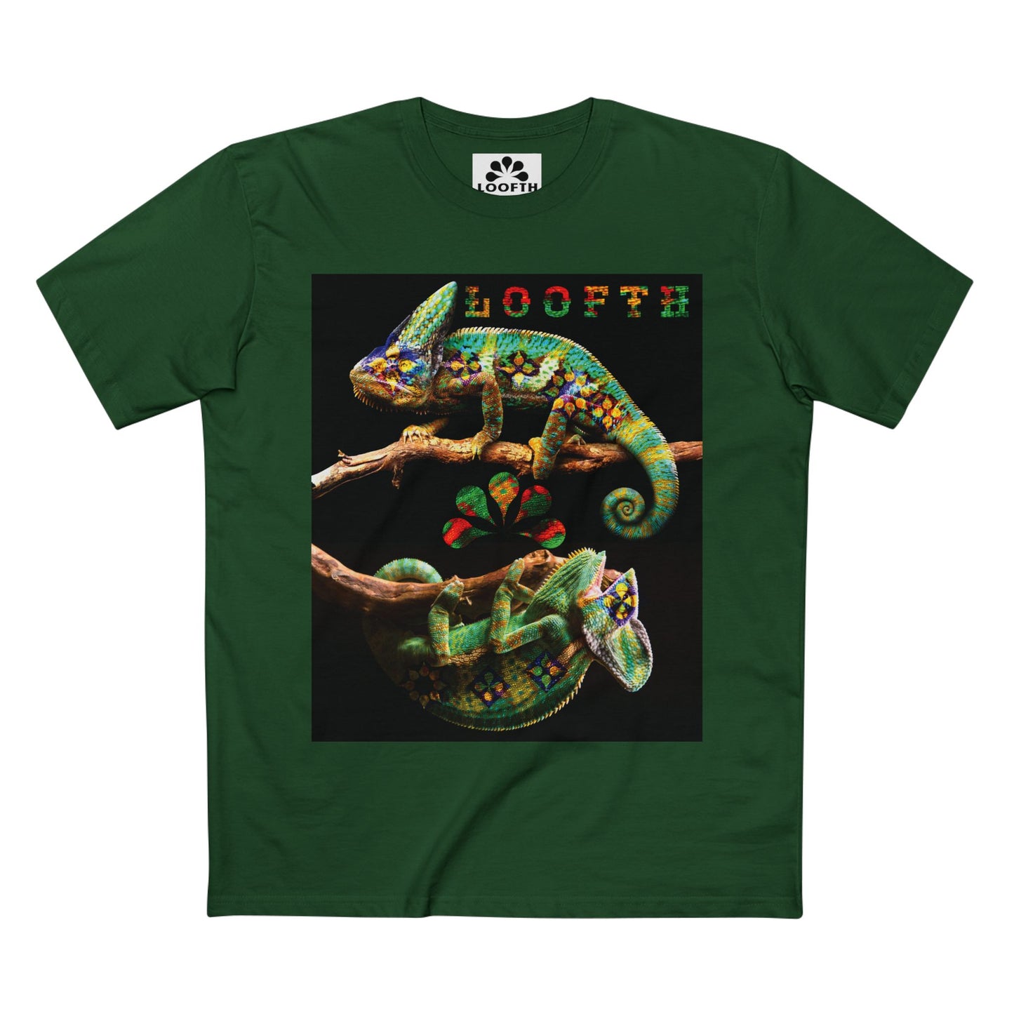 (M) Duo Vert  Unisex Adult Staple T-Shirt