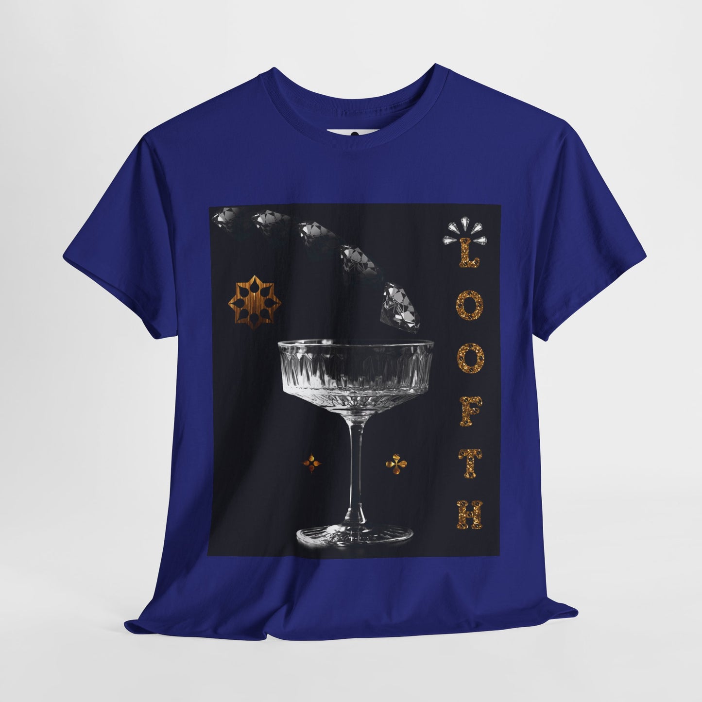 (M) Cristal Noir Unisex Heavy Cotton Tee