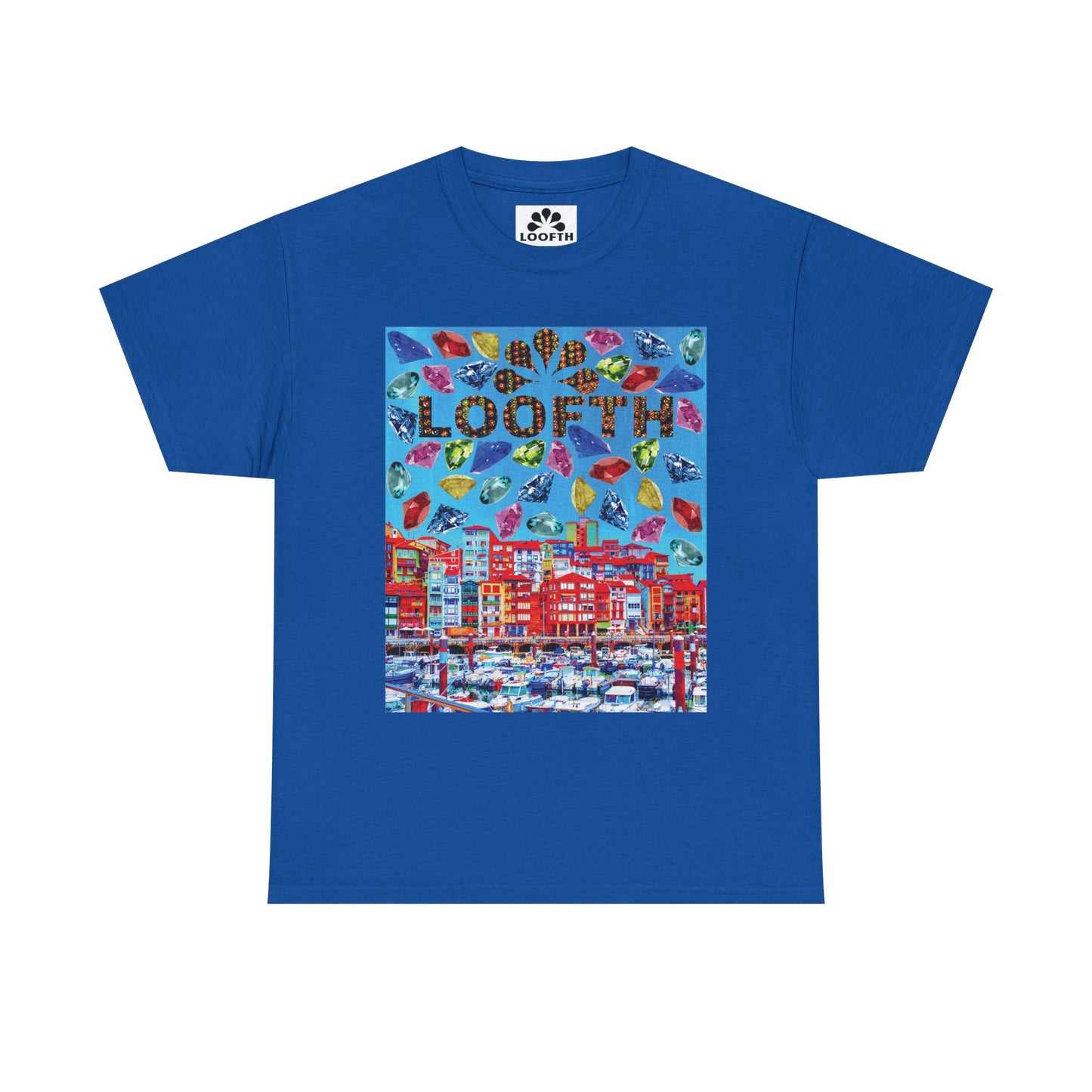 (F) Bijou Céleste Unisex Heavy Cotton Tee