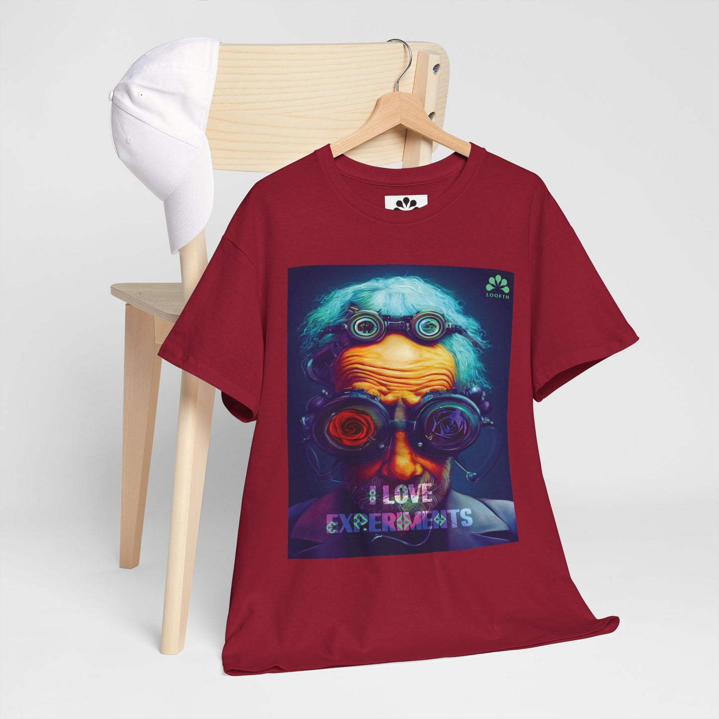 (M) Expérience Curieuse Unisex Heavy Cotton Tee