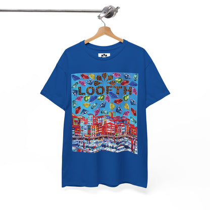 (F) Bijou Céleste Unisex Heavy Cotton Tee
