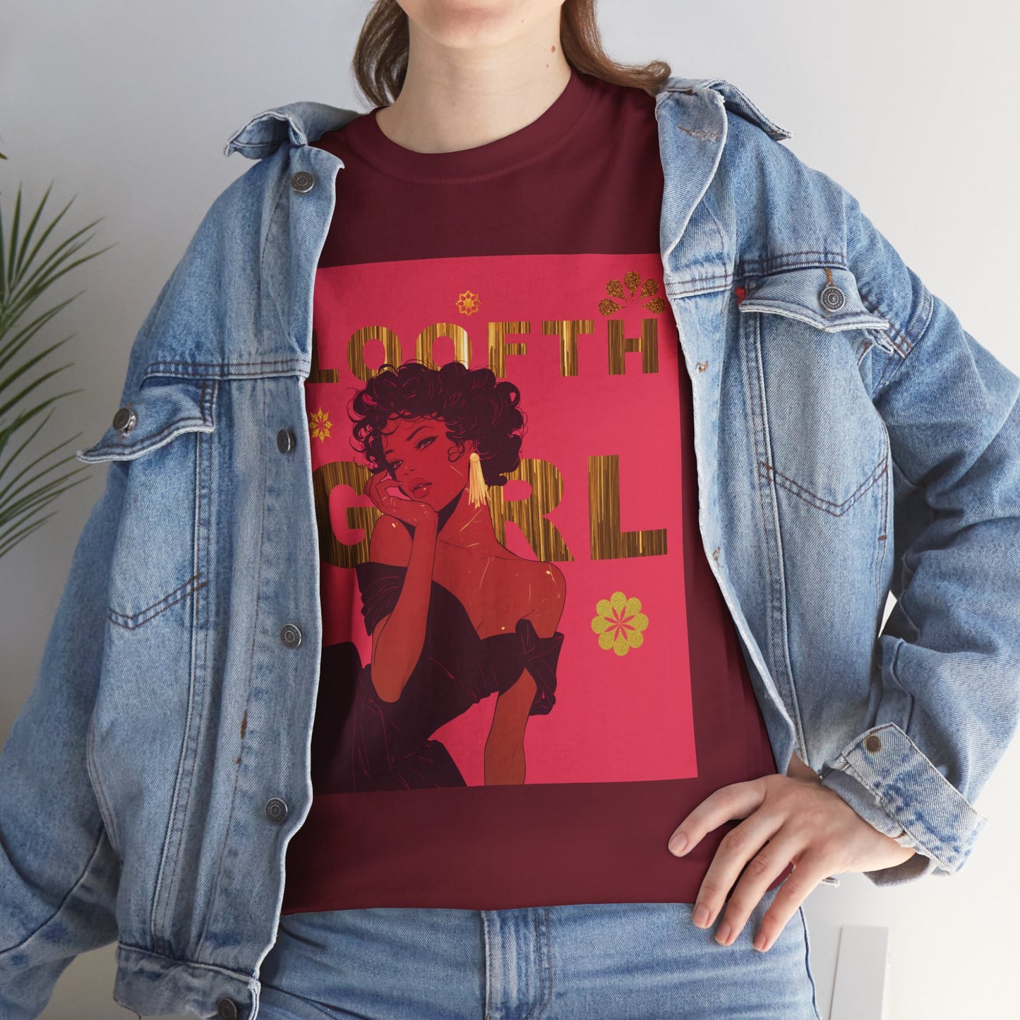 (F) Fille Audacieuse Unisex Heavy Cotton Tee