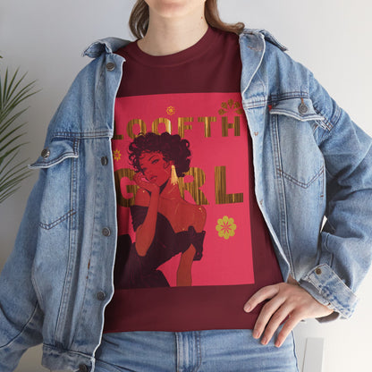 (F) Fille Audacieuse Unisex Heavy Cotton Tee