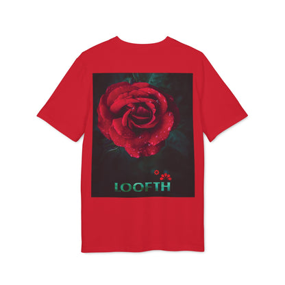 (F) Rosé de Mystique Unisex Organic Combed Cotton Medium Fit T-shirt