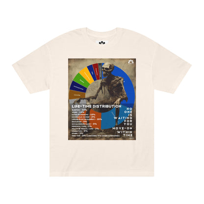 (F) Crâne Vivace Unisex Organic Combed Cotton Medium Fit T-shirt