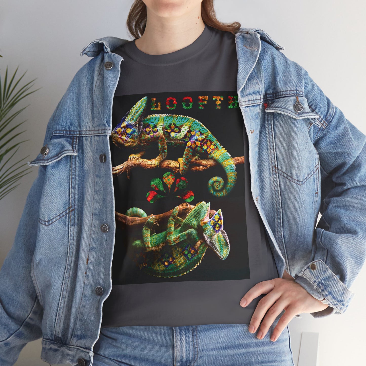 (F) Duo Vert Unisex Heavy Cotton Tee