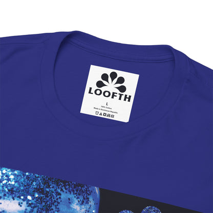 (F) Éclat Bleu Unisex Heavy Cotton Tee