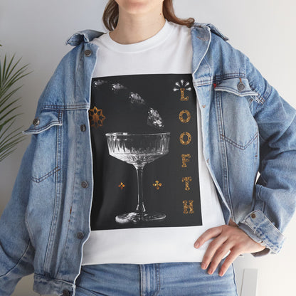 (M) Cristal Noir Unisex Heavy Cotton Tee