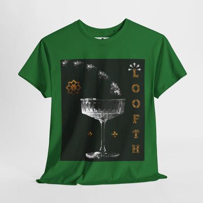 (M) Cristal Noir Unisex Heavy Cotton Tee