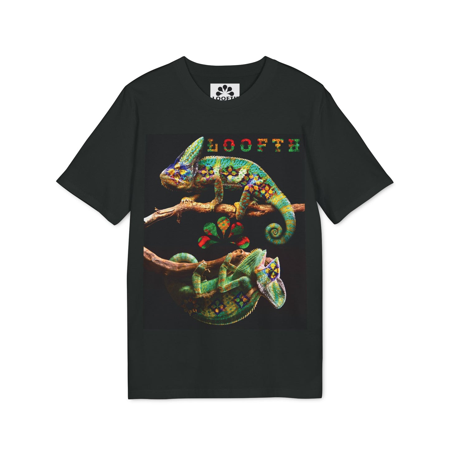 (F) Duo Vert 100% Organic Combed T-Shirt