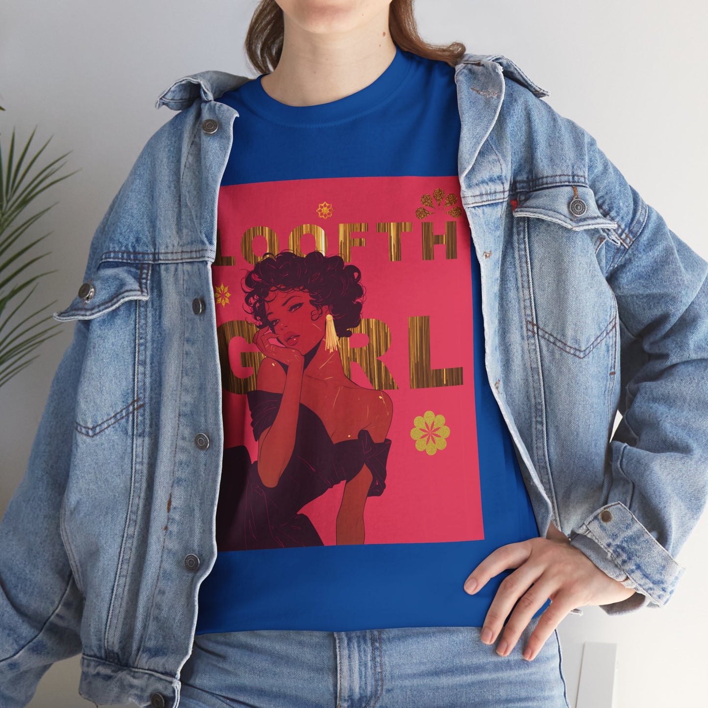 (F) Fille Audacieuse Unisex Heavy Cotton Tee