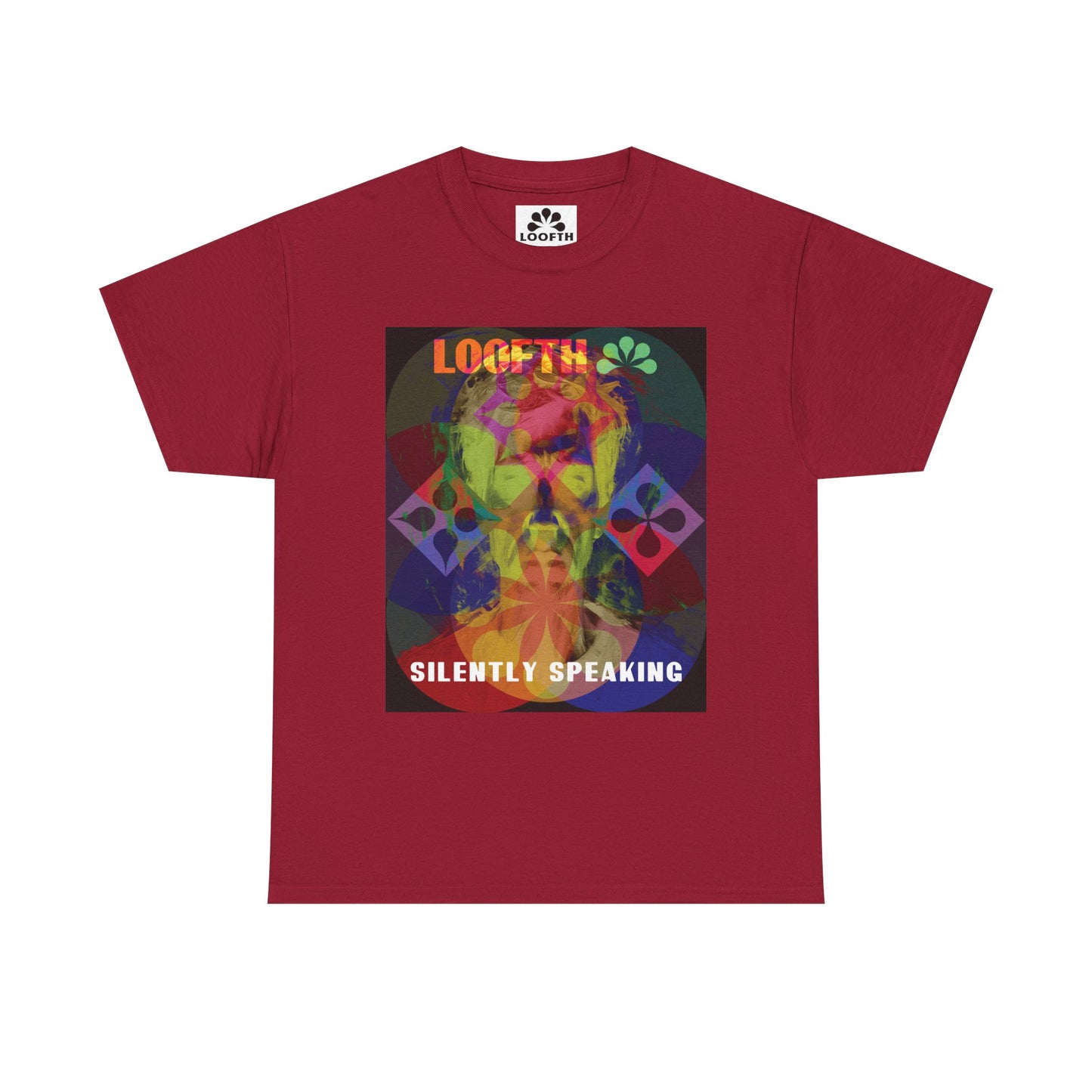 (M) Vibrance Silencieuse Unisex Heavy Cotton Tee