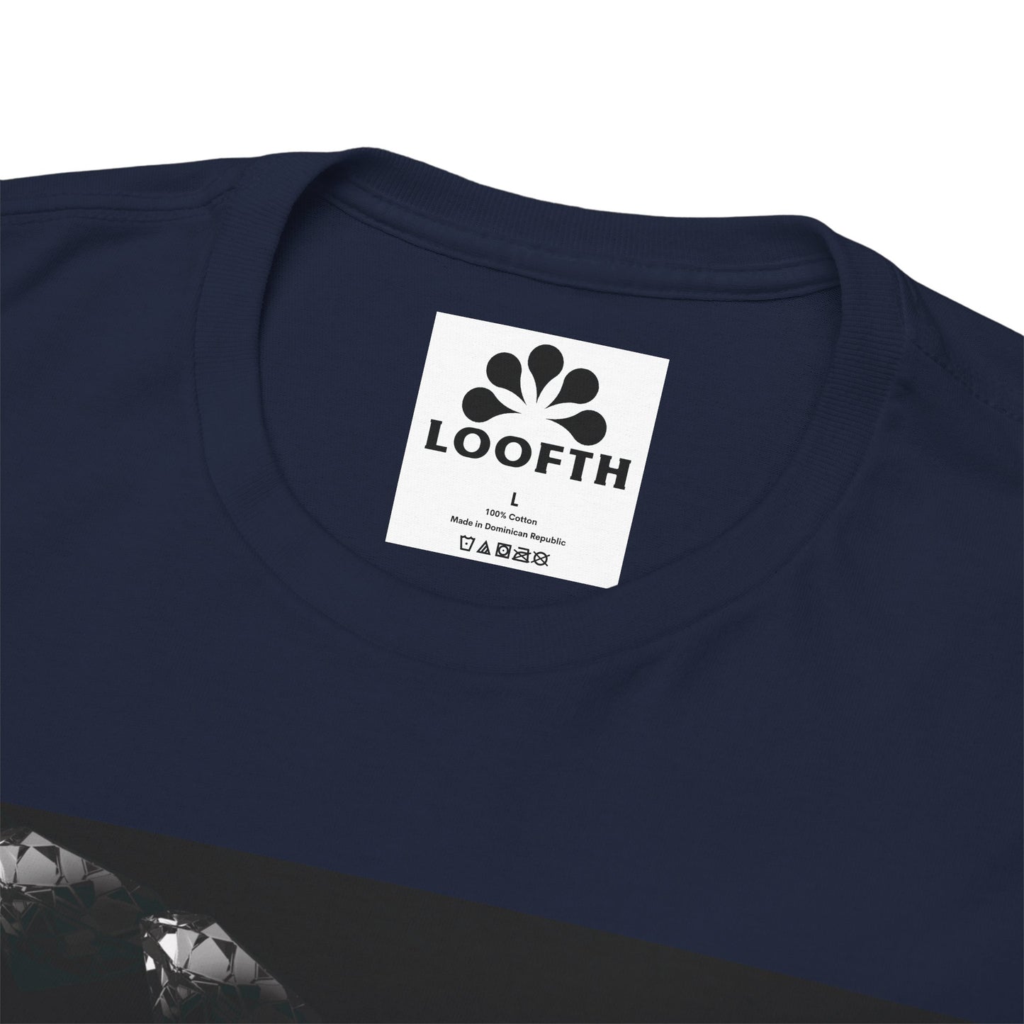 (M) Cristal Noir Unisex Heavy Cotton Tee