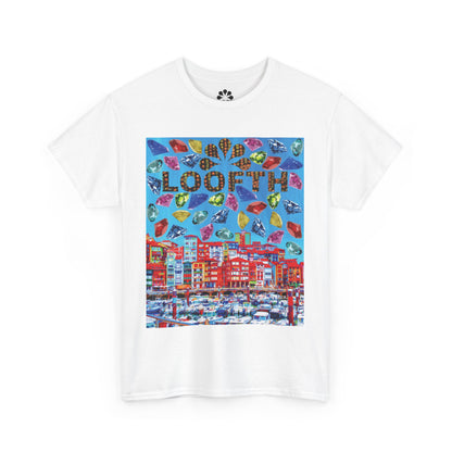 (F) Bijou Céleste Unisex Heavy Cotton Tee