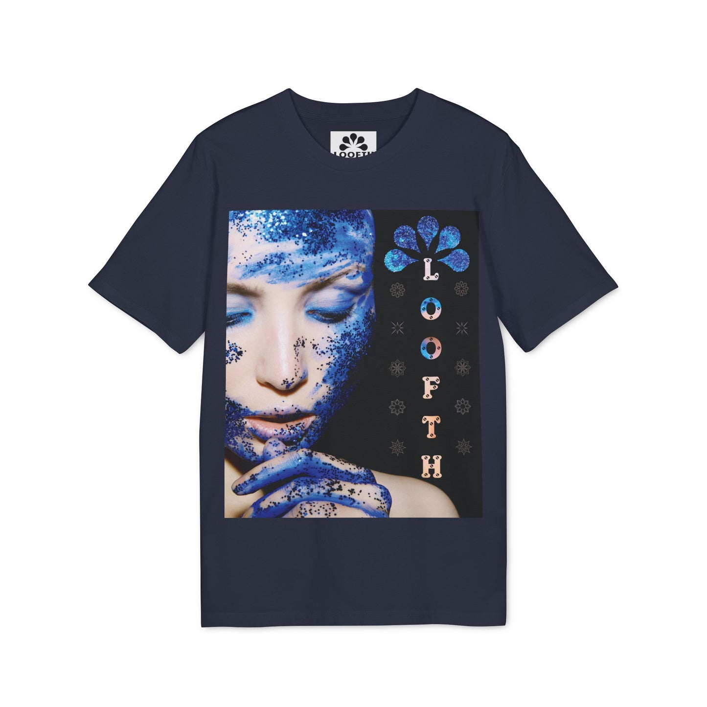 (F) Éclat Bleu 100% Organic Combed T-Shirt