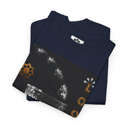 (M) Cristal Noir Unisex Heavy Cotton Tee