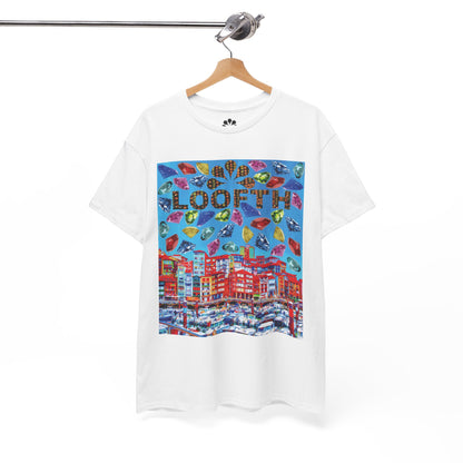 (F) Bijou Céleste Unisex Heavy Cotton Tee