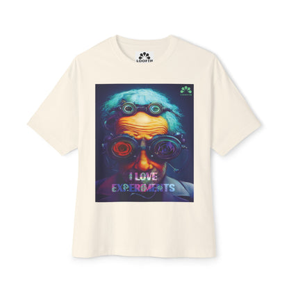 (M) Expérience Curieuse Unisex Oversized Boxy Tee