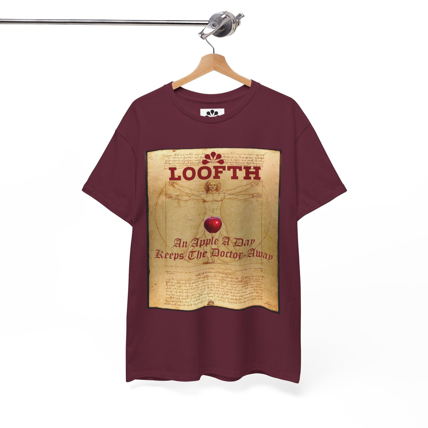 (M1) Pomme Santé Unisex Heavy Cotton Tee