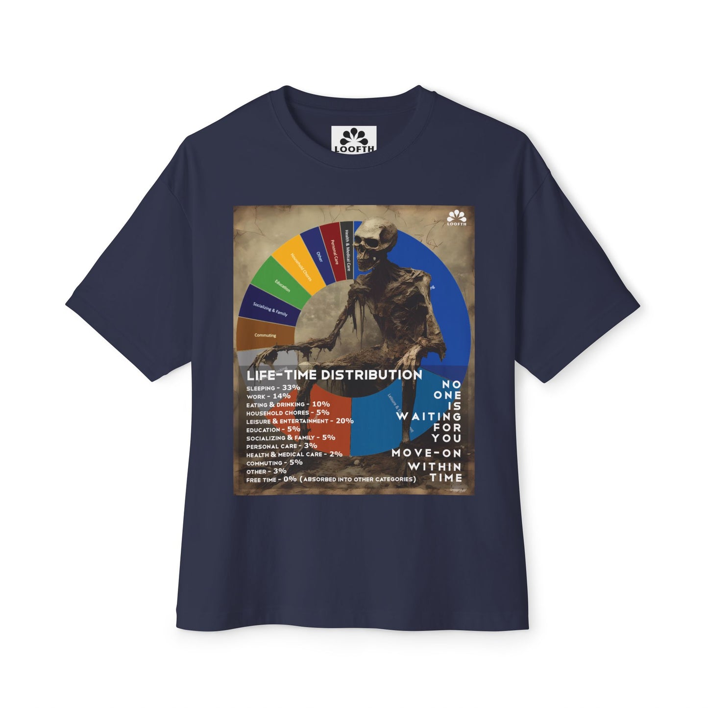 (M) Crâne Vivace Unisex Oversized Boxy Tee
