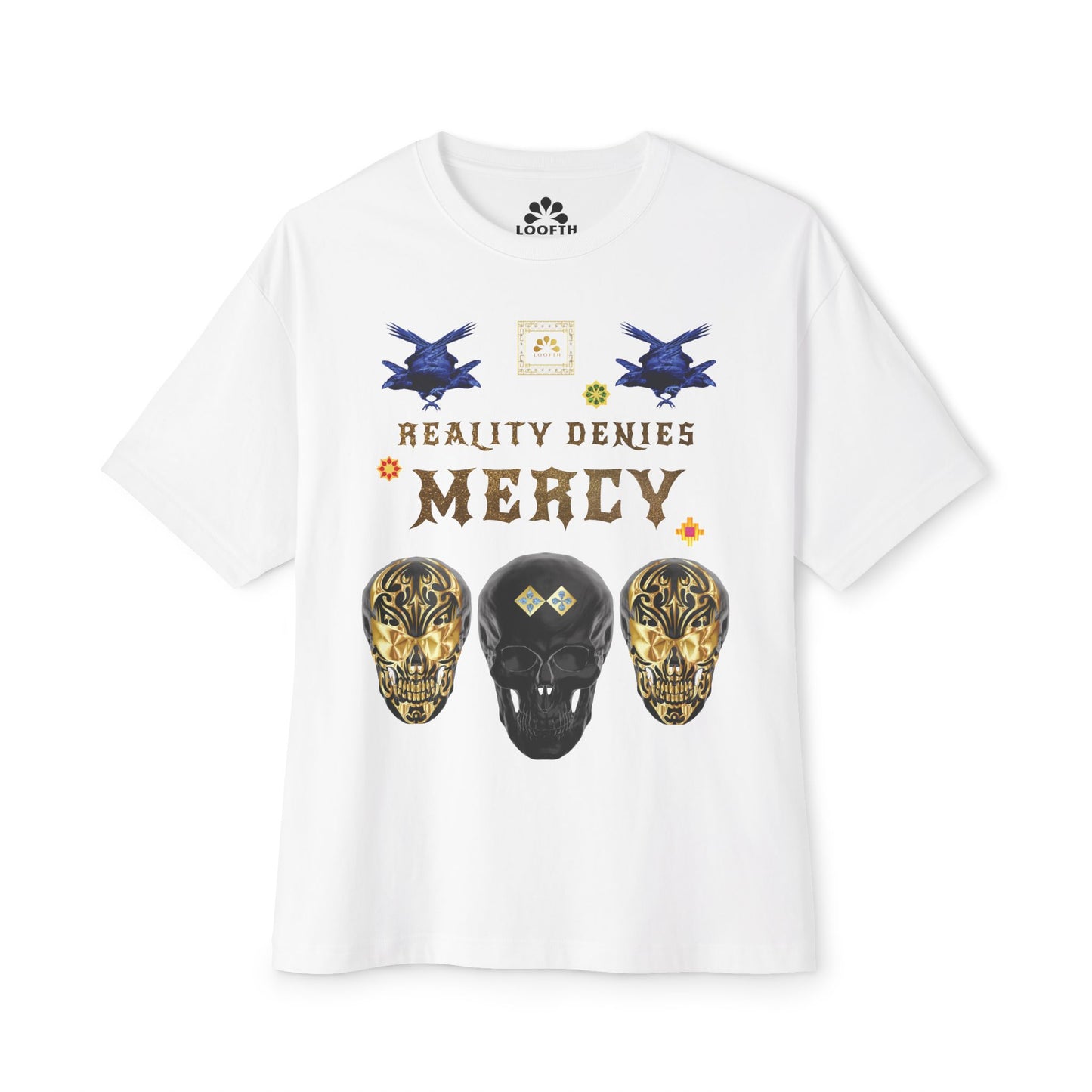 (F) Corbeau Rebelle Unisex Oversized Boxy Tee