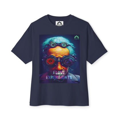 (M) Expérience Curieuse Unisex Oversized Boxy Tee