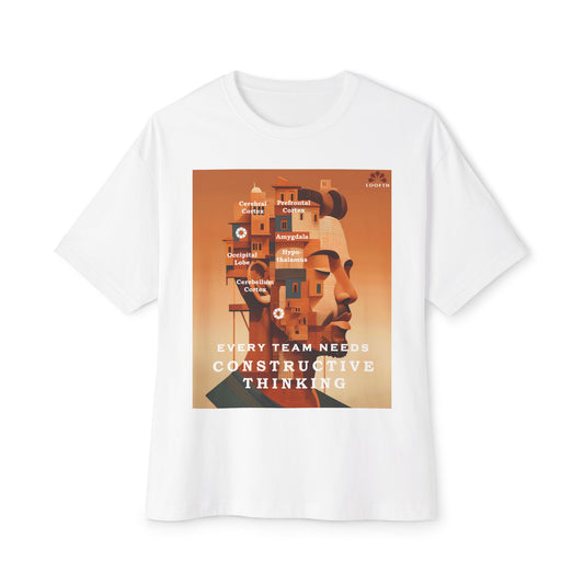 (F) Maison Intellect Unisex Oversized Tee
