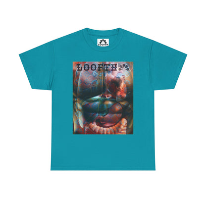 (F) Édifice Lumière Unisex Heavy Cotton Tee