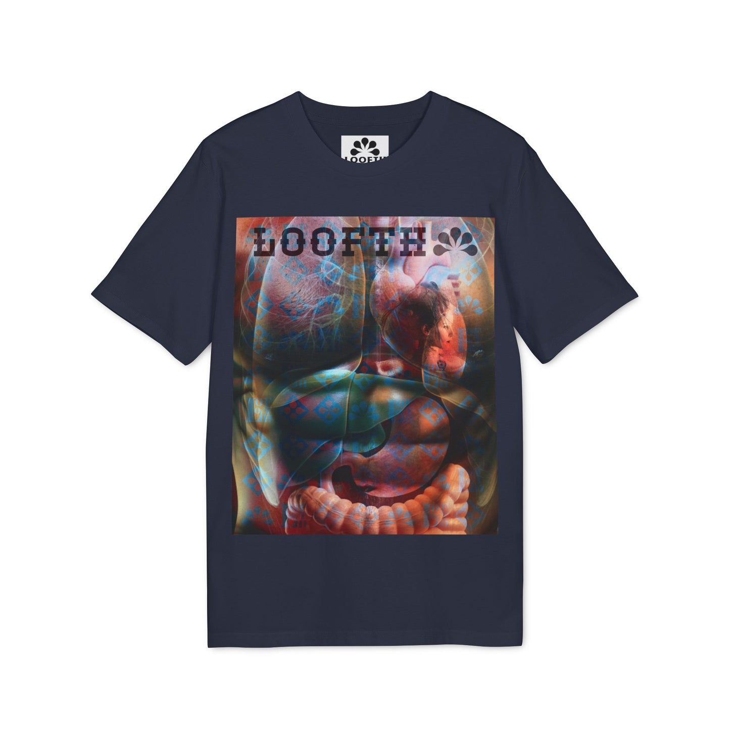 (F) Édifice Lumière Unisex Organic Combed Cotton Medium Fit T-shirt
