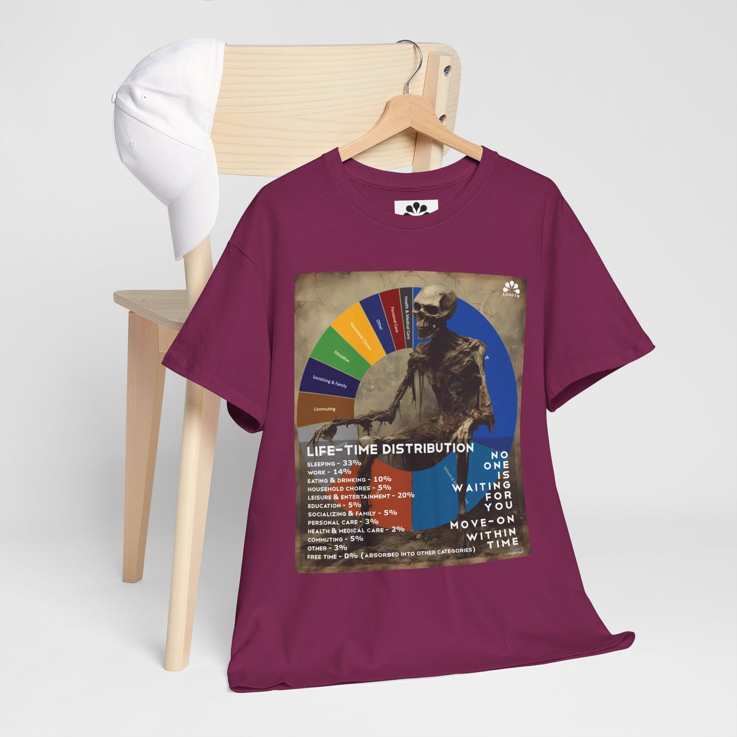 (F) Crâne Vivace Unisex Heavy Cotton Tee