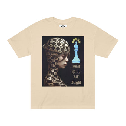 (F) Échiquier Élégant Unisex Classic Tee