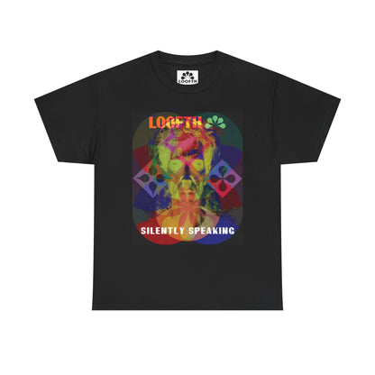 (M) Vibrance Silencieuse Unisex Heavy Cotton Tee