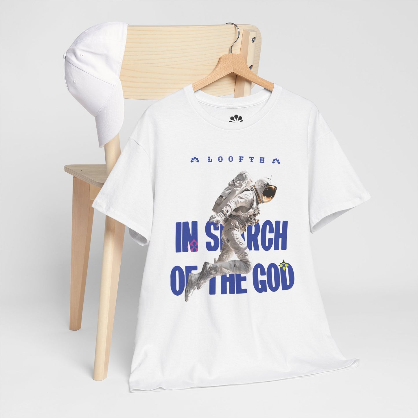 (F) Cosmos Divin Unisex Heavy Cotton Tee