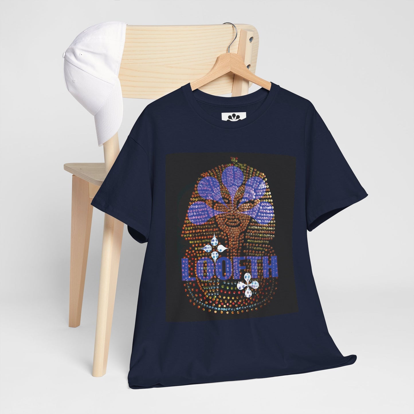 (F) Pharaon Azur Unisex Heavy Cotton Tee