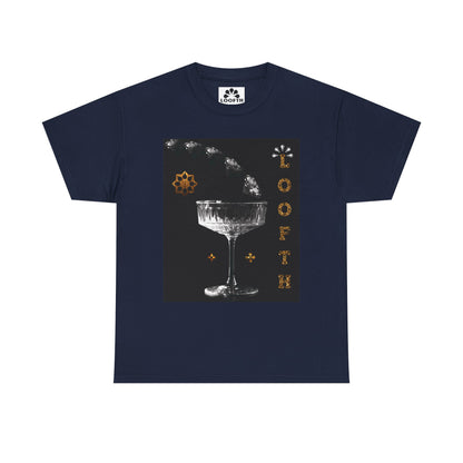 (M) Cristal Noir Unisex Heavy Cotton Tee