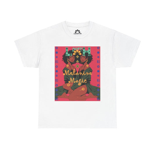 (F) Magie Ébène Unisex Heavy Cotton Tee