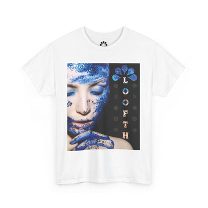 (F) Éclat Bleu Unisex Heavy Cotton Tee
